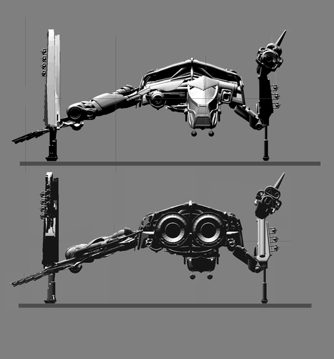 Star Citizen - Star Citizen / Squadron 42. The Vault. Техника. Vanduul Fighter.